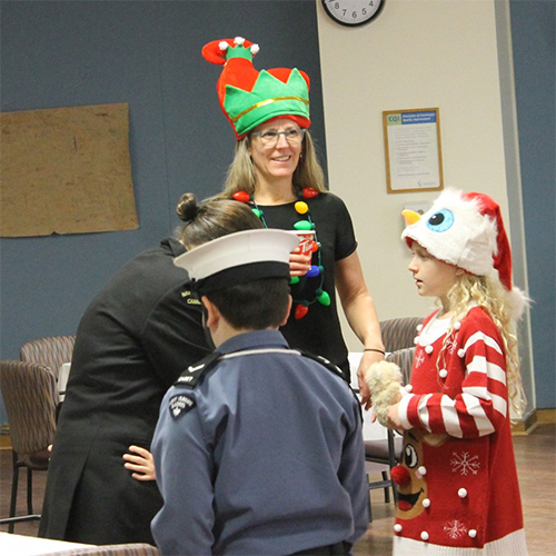 CHRISTMAS MORNING WITH PARKWOOD VETERANS